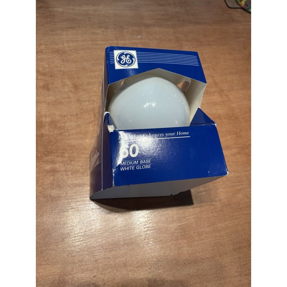 GE - G40 Bulb - 60w - Soft White - 1ct